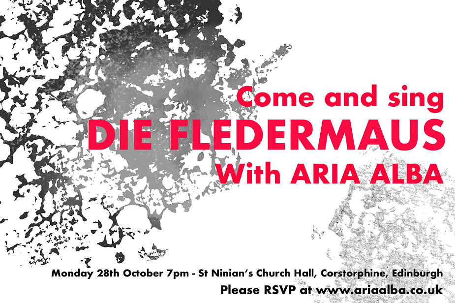 Come and Sing Die Fledermaus